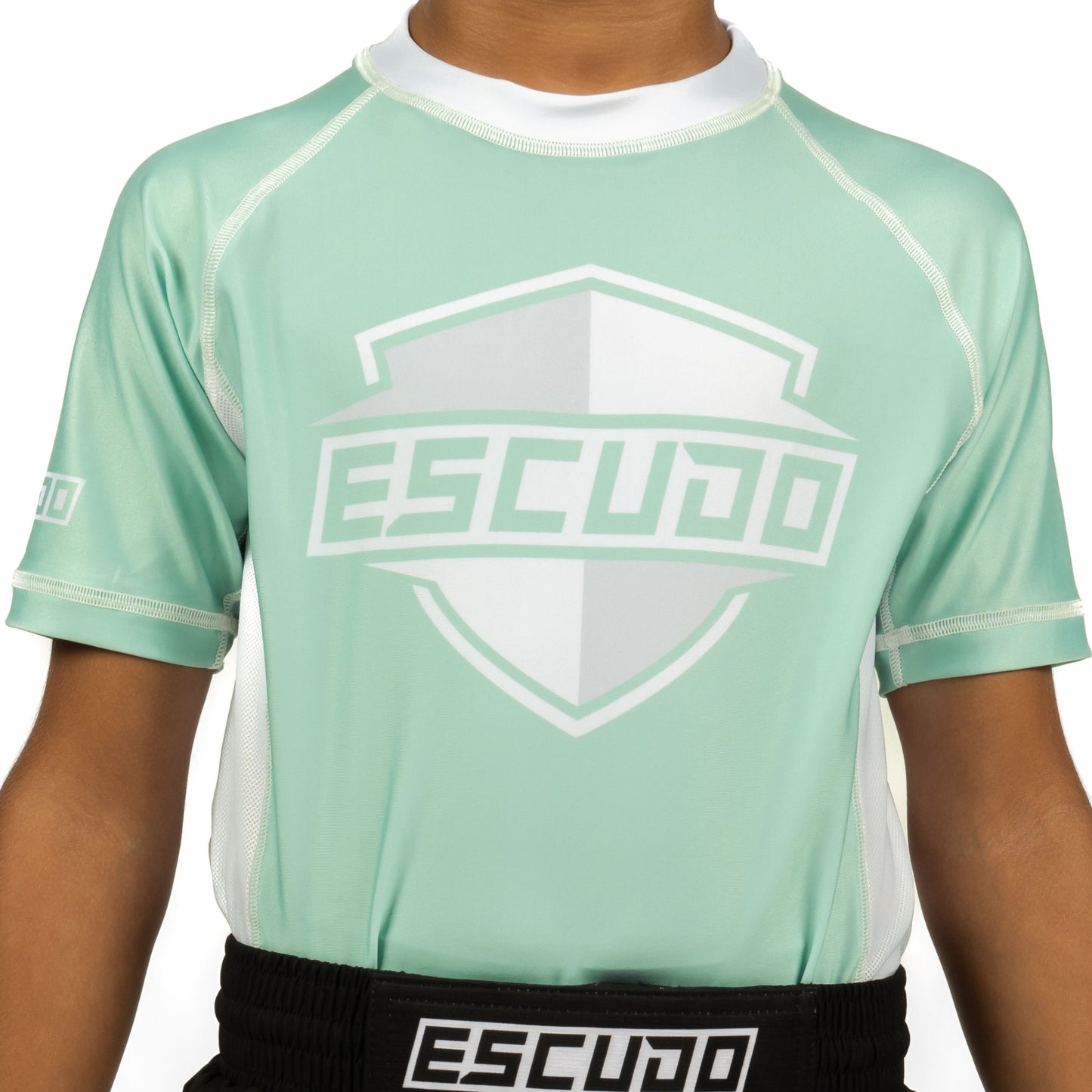 KIDS GREEN RASHGUARD