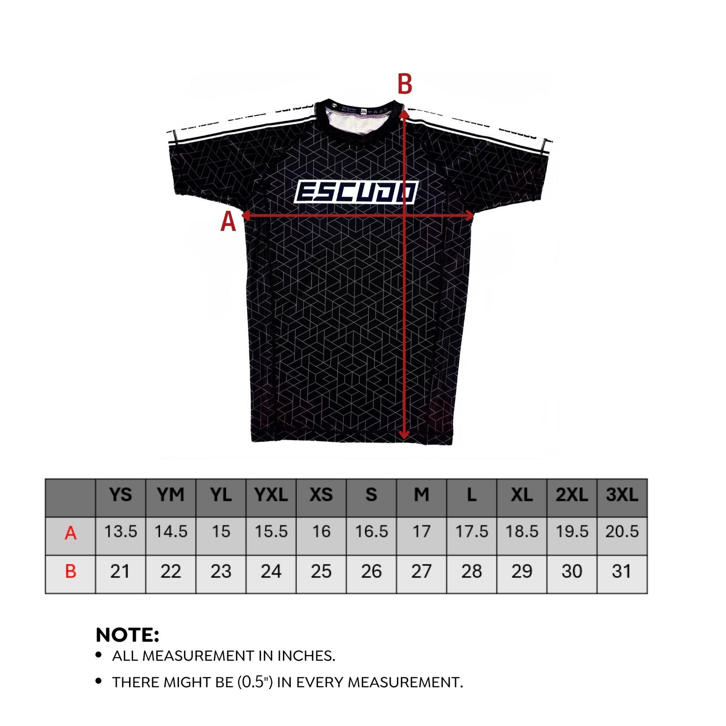 ESCUDO THE SLAYER RASHGAURD