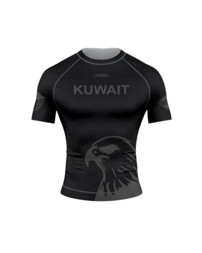 KUWAIT RASHGAURD- BLACKOUT