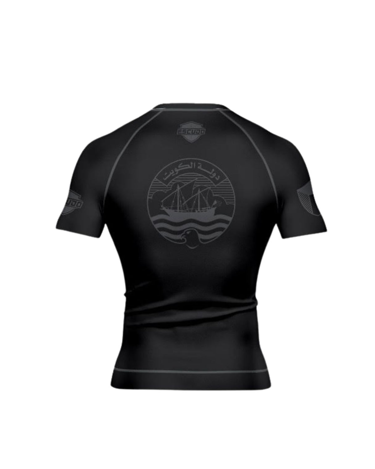 KUWAIT RASHGAURD- BLACKOUT