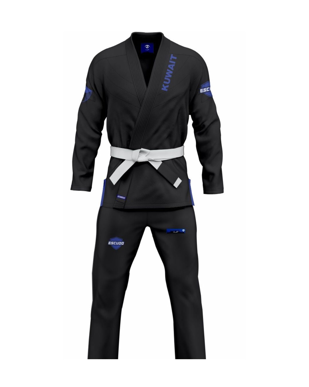 KUWAIT KIMONO - GI - BLACK